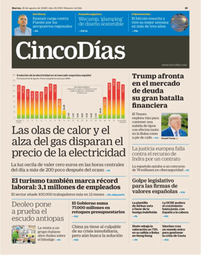 Cover of Cinco Dias