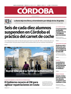 Cover of Diario Cordoba