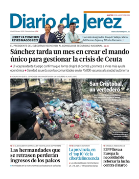 Cover of Diario de Jerez