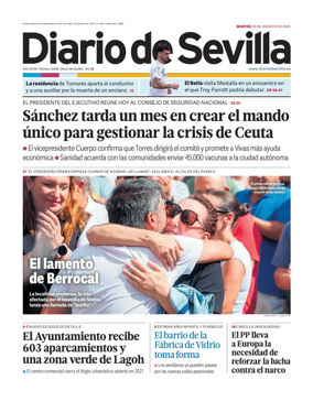 Cover of Diario de Sevilla