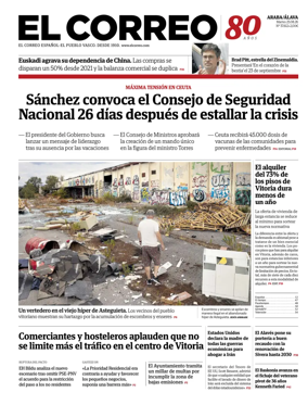 Cover of EL Correo (Alava)