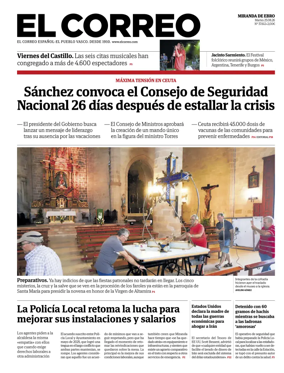 Cover of El Correo (Miranda de Ebro)