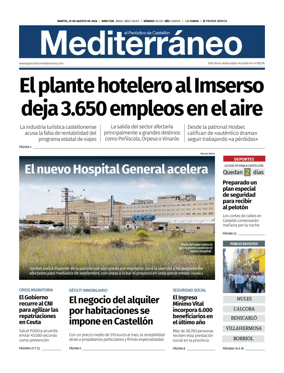 Cover of El Periodico Mediterraneo