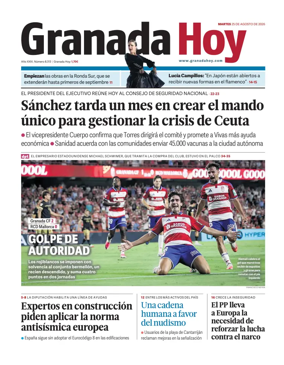 Cover of Granada Hoy