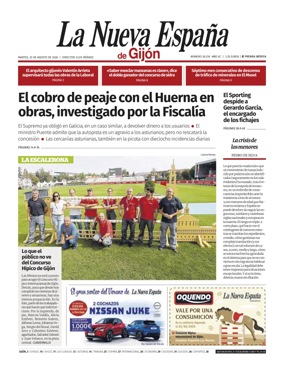 Cover of La Nueva Espana (Gijon)