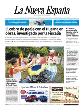 Cover of La Nueva Espana (Oviedo)