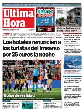 Cover of Ultima Hora