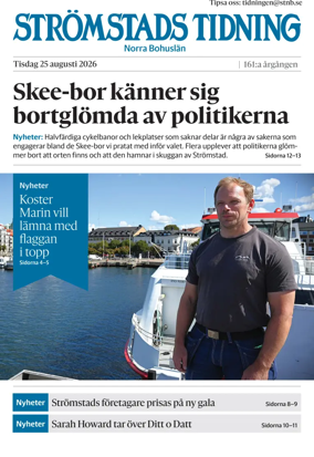 Cover of Stromstads Tidning