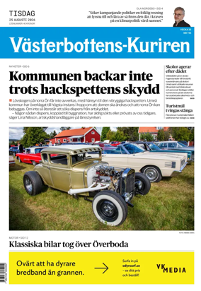 Cover of Vasterbottens-Kuriren