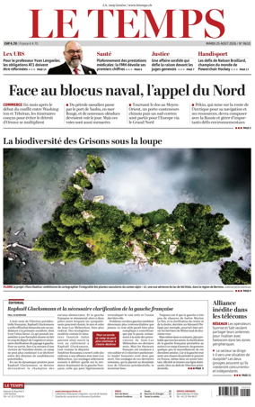 Cover of Le Temps