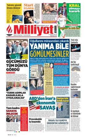 Cover of Milliyet