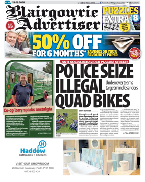 Cover of Blairgowrie Advertiser