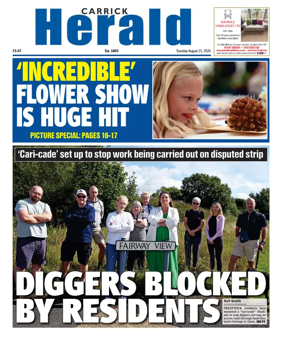 Cover of Carrick Herald