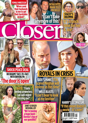 Cover of Closer (UK)