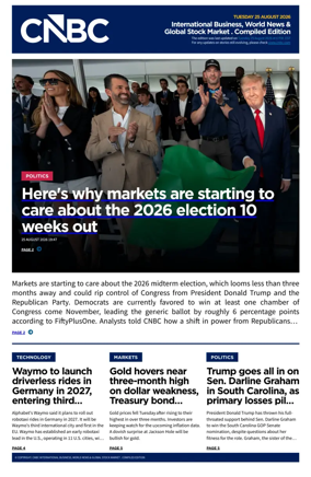 Cover of CNBC