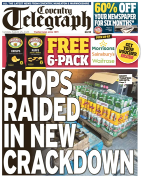Cover of Coventry Telegraph