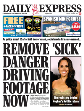 Cover of Daily Express
