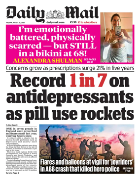 Cover of Daily Mail