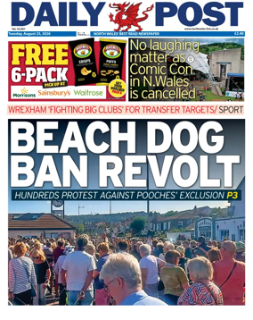 Cover of Daily Post (North Wales)