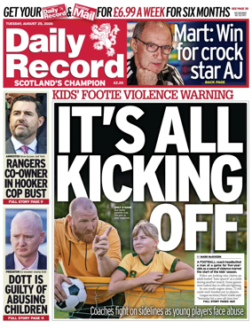 Cover of Daily Record