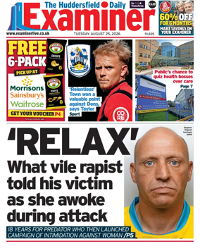 Cover of Huddersfield Daily Examiner