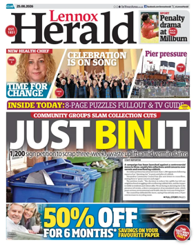 Cover of Lennox Herald