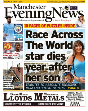 Cover of Manchester Evening News