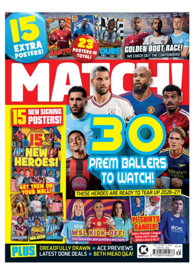 Cover of MATCH (UK)