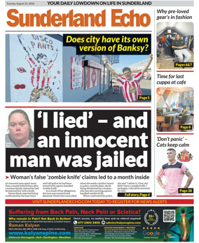 Cover of Sunderland Echo