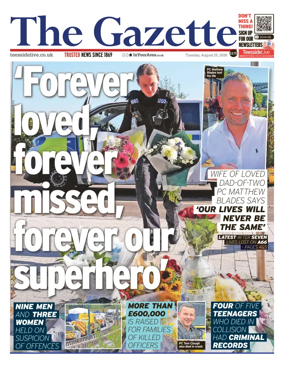 Cover of Teesside Evening Gazette