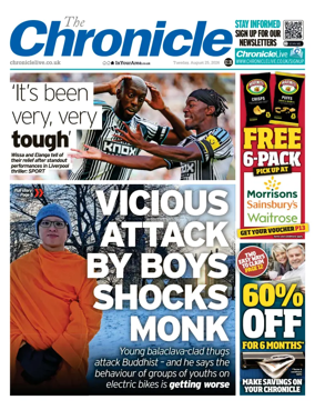 Cover of The Chronicle (South Tyneside and Durham)
