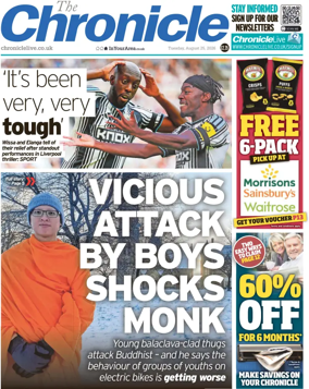 Cover of The Chronicle (UK)