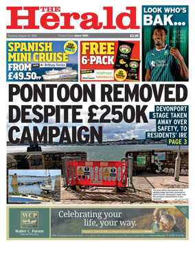 Cover of The Plymouth Herald