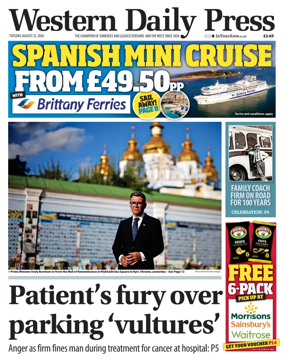 Cover of Western Daily Press