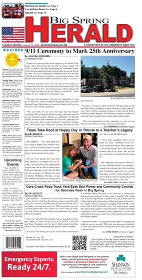 Cover of Big Spring Herald