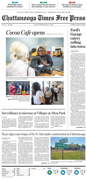 Cover of Chattanooga Times Free Press
