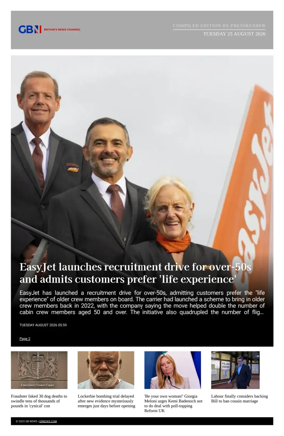 Cover of GB News UK