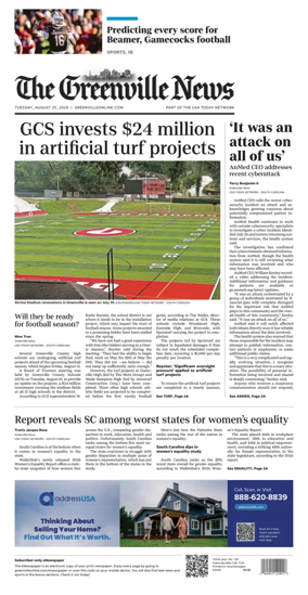 Cover of The Greenville News