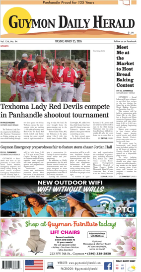 Cover of Guymon Daily Herald