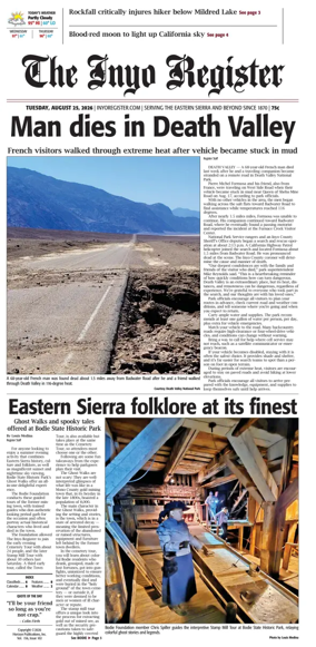Cover of Inyo Register