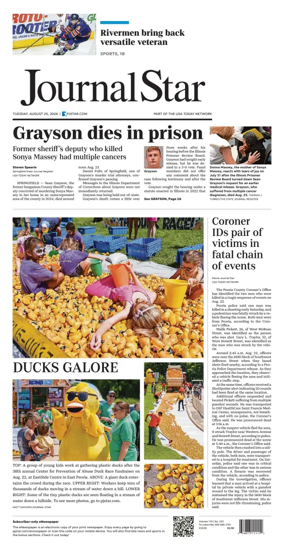 Cover of Journal Star (Peoria)