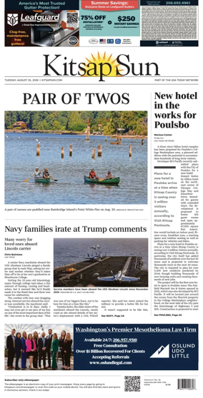 Cover of Kitsap Sun
