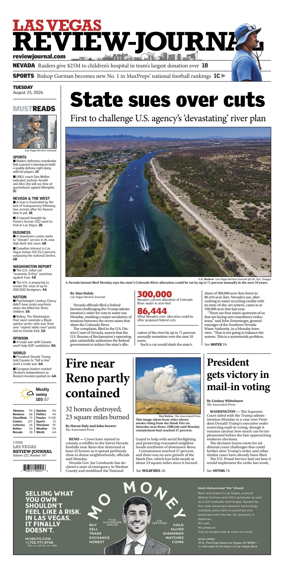 Cover of Las Vegas Review-Journal