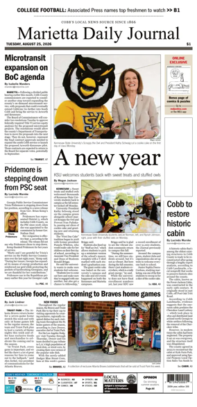 Cover of Marietta Daily Journal