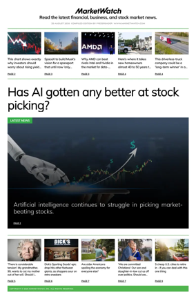 Cover of Market Watch