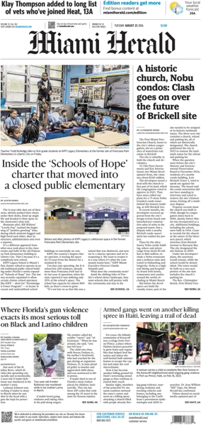 Cover of Miami Herald