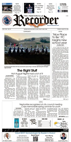 Cover of Porterville Recorder