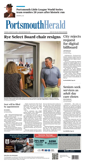Cover of Portsmouth Herald