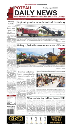 Cover of Poteau Daily News