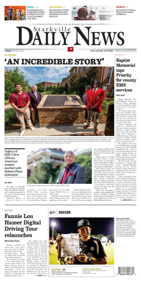 Cover of Starkville Daily News